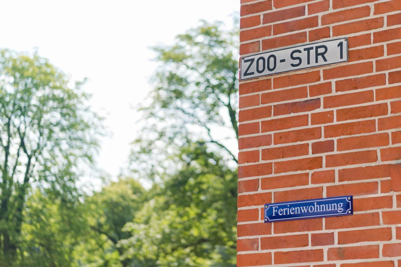 לייר Ferienwohnungen Am Waldzoopark מראה חיצוני תמונה